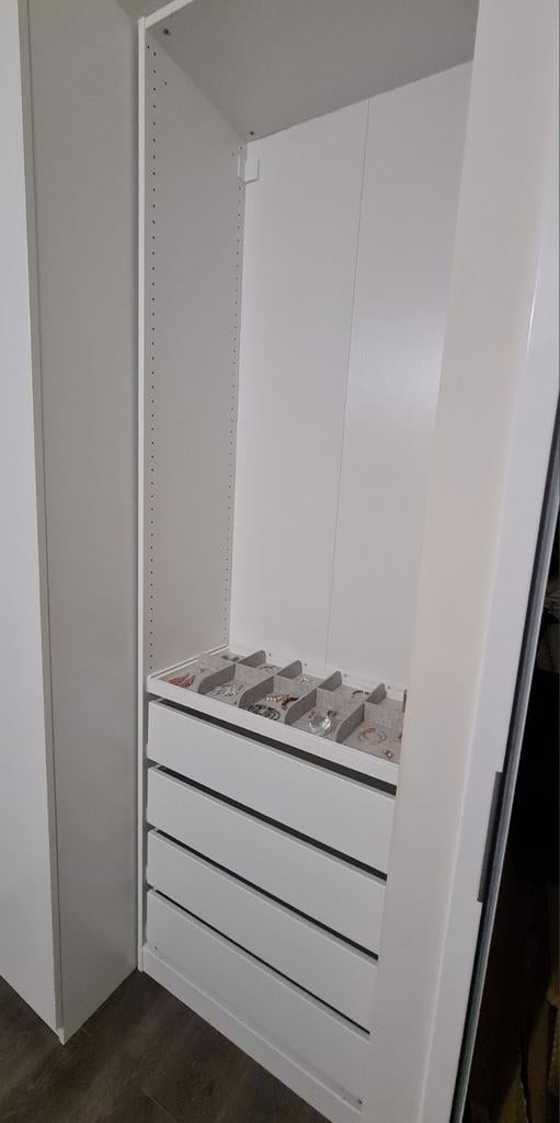 GERESERVEERD Pax Kledingkast (75x35x236), Huis en Inrichting, Kasten | Kledingkasten, Zo goed als nieuw, 200 cm of meer, 50 tot 100 cm