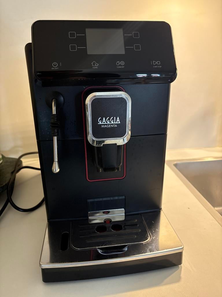 Gaggia Magenta koffiezetapparaat, Witgoed en Apparatuur, Koffiezetapparaten, Stoompijpje, Gebruikt, Koffiemachine, Ophalen of Verzenden