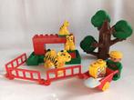 Vintage retro Duplo set 2664 Zoo dierentuin Tijgerverblijf, Ophalen of Verzenden, Gebruikt, Complete set, Duplo