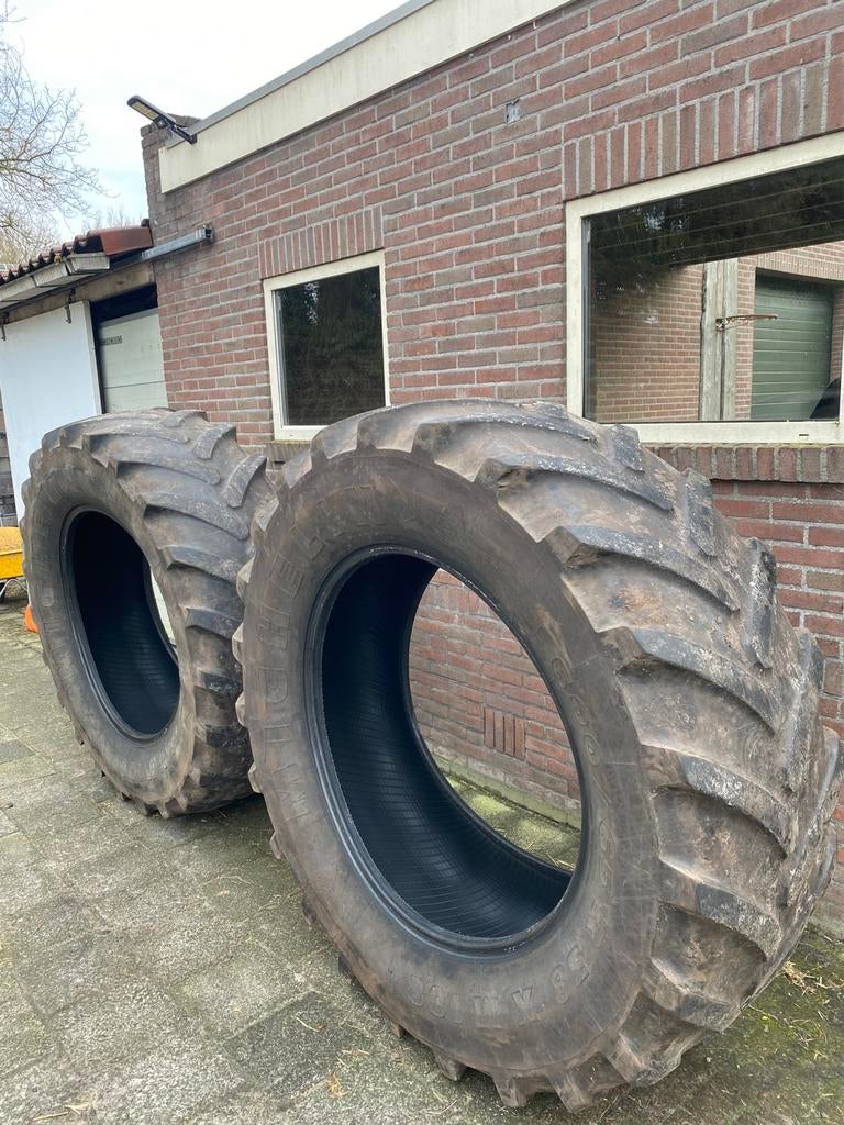 Michelin xm 108 600 65 r38, Zakelijke goederen, Agrarisch | Onderdelen | Banden, Velgen en Assen, Ophalen