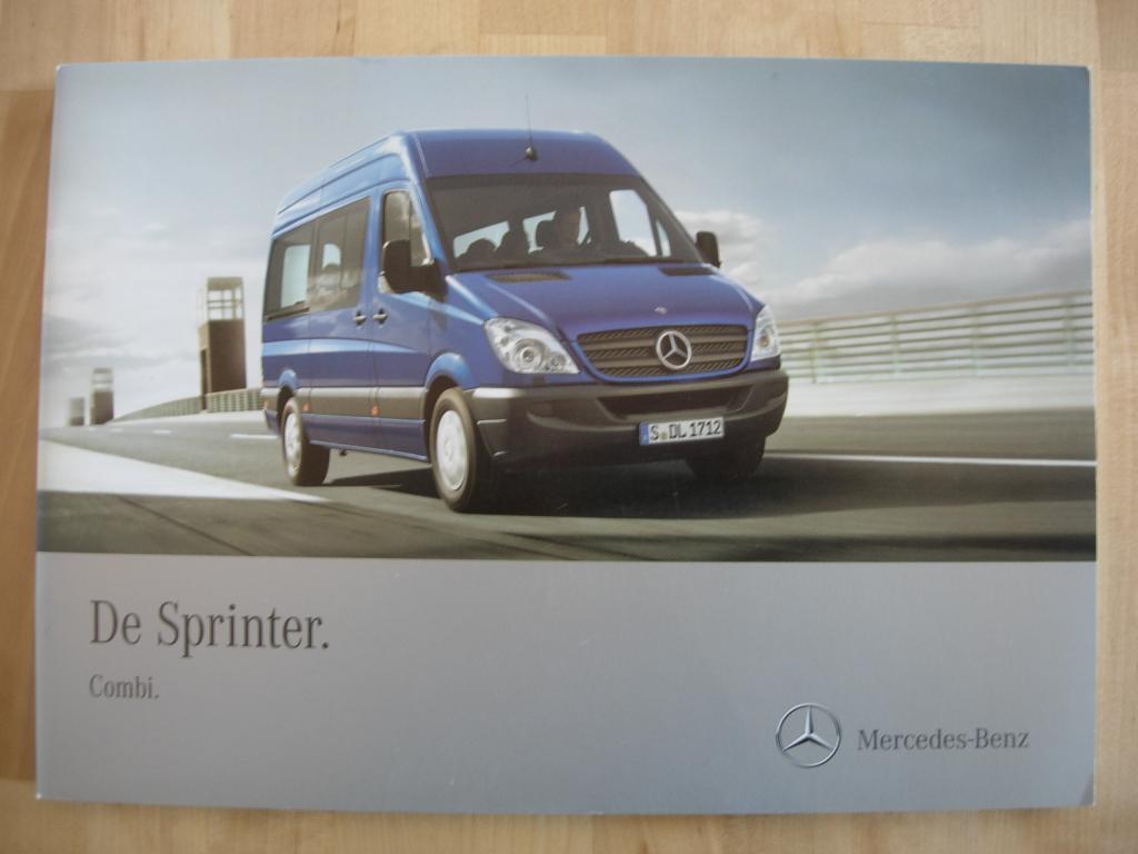 Mercedes Sprinter Combi Brochure 2010, Boeken, Zo goed als nieuw, Mercedes-Benz, Mercedes, Ophalen of Verzenden