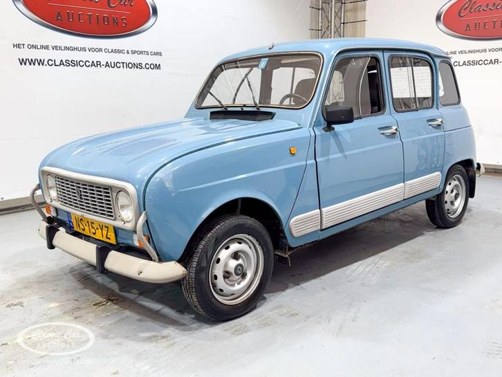 Renault 4 GTL  - ONLINE AUCTION, Auto's, Oldtimers, Bedrijf, Renault, Benzine, Hatchback, Handgeschakeld, Origineel Nederlands