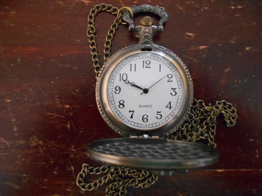 Zakhorloge, Sieraden, Tassen en Uiterlijk, Horloges | Antiek, Overige merken, Zakhorloge, Staal, Ophalen of Verzenden