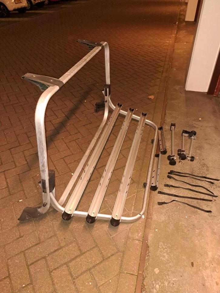 Fietsendrager VW T6.1 - Achterklepdrager, Auto diversen, Fietsendragers, Gebruikt, Achterklepdrager, 3 fietsen of meer, Ophalen