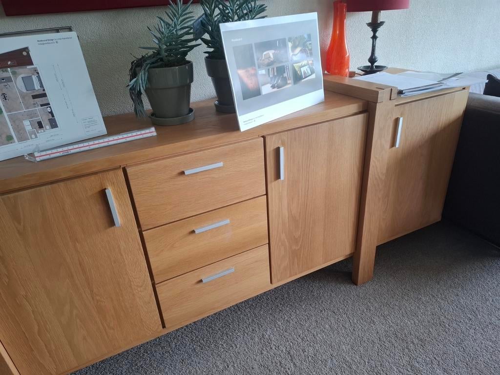 Dressoir 3 meter, Ophalen, Zo goed als nieuw, 25 tot 50 cm, 200 cm of meer