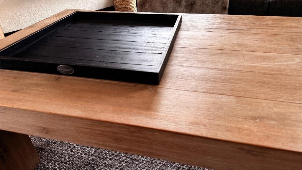 Salontafel, Huis en Inrichting, Tafels | Salontafels, Ophalen, Gebruikt, 100 tot 150 cm, 50 tot 100 cm