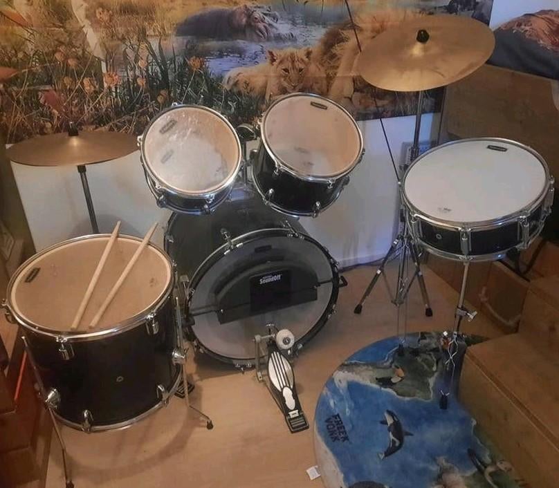 Kinder drumstel met drumstokken, Ophalen, Overige merken