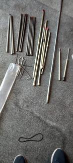 Tentstokken en windschermstokken. Geen windscherm, Ophalen