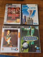 4 pc cd-rom games: Risk II, Sim City, Tomb Raider II, 1 speler, Ophalen of Verzenden, Vanaf 3 jaar