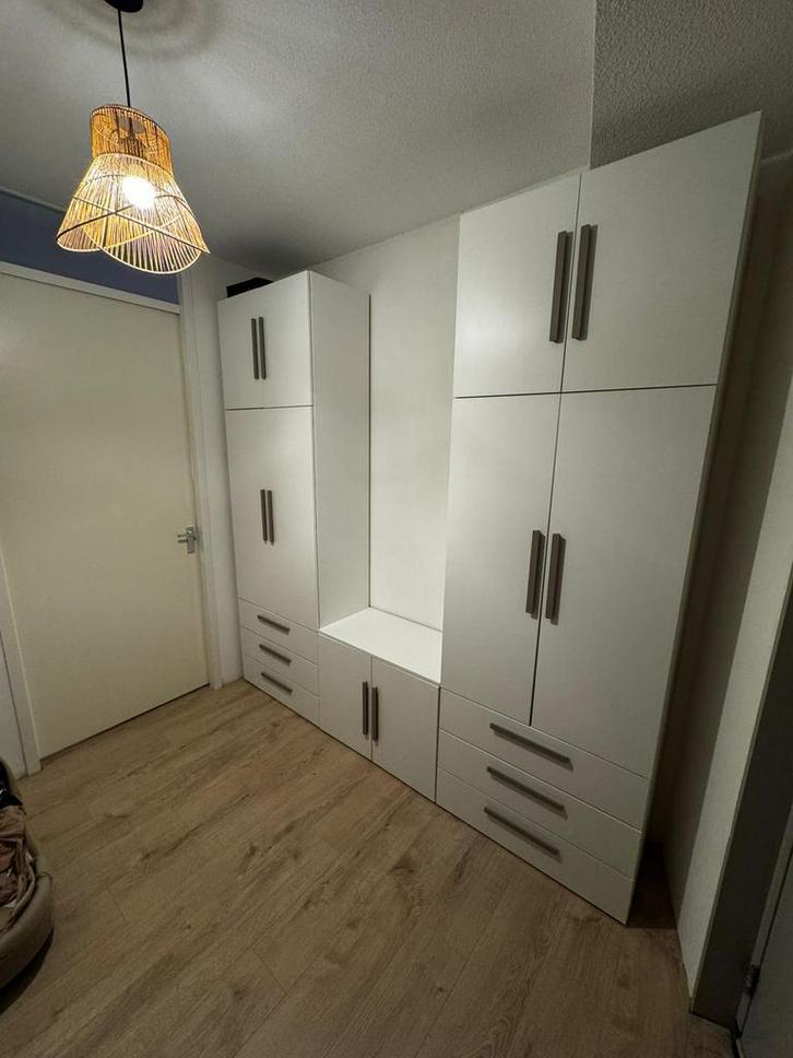 Ikea platsa kasten, Huis en Inrichting, Kasten | Kledingkasten, Gebruikt, 200 cm of meer, 200 cm of meer, 25 tot 50 cm, Met lade(s)