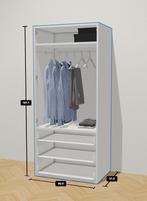 Kledingkast, Gebruikt, 100 tot 150 cm, Zweeds, 150 tot 200 cm