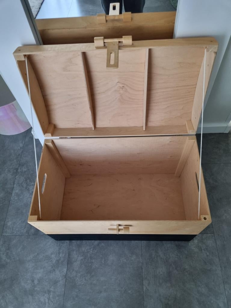 Houten speelgoedkist / opbergkist 'Nyla', Ophalen