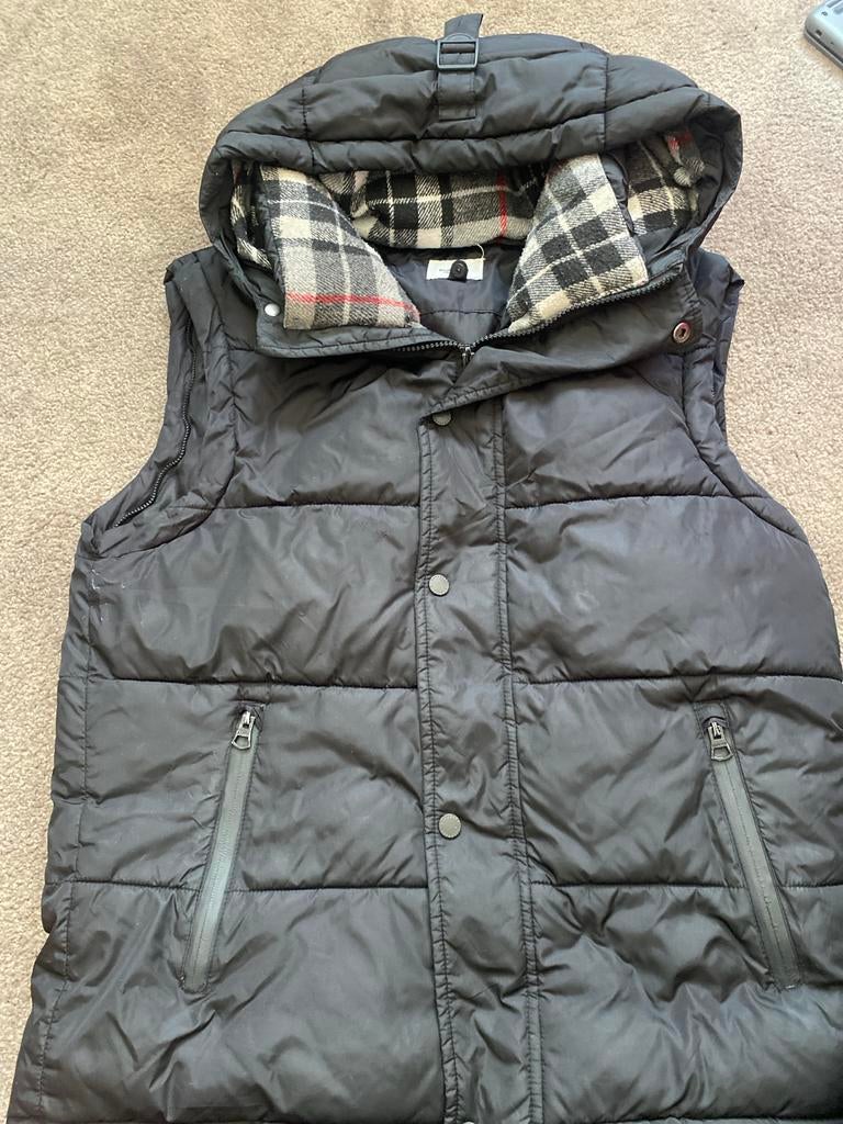 Burberry bodywarmer, Ophalen of Verzenden, Gedragen, Maat 48/50 (M), Zwart