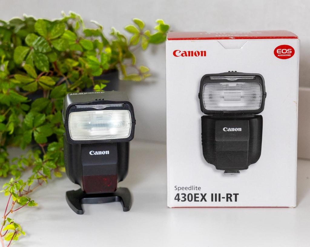 CANON SPEEDLITE 430EX III-RT, Audio, Tv en Foto, Fotografie | Flitsers, Verzenden, Gebruikt, Canon, Kantelbaar