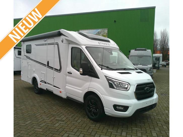 Etrusco V 6.8 SCF Face to face, Caravans en Kamperen, Campers, Bedrijf, tot en met 2, Half-integraal, Etrusco, Ford, Diesel, Automaat