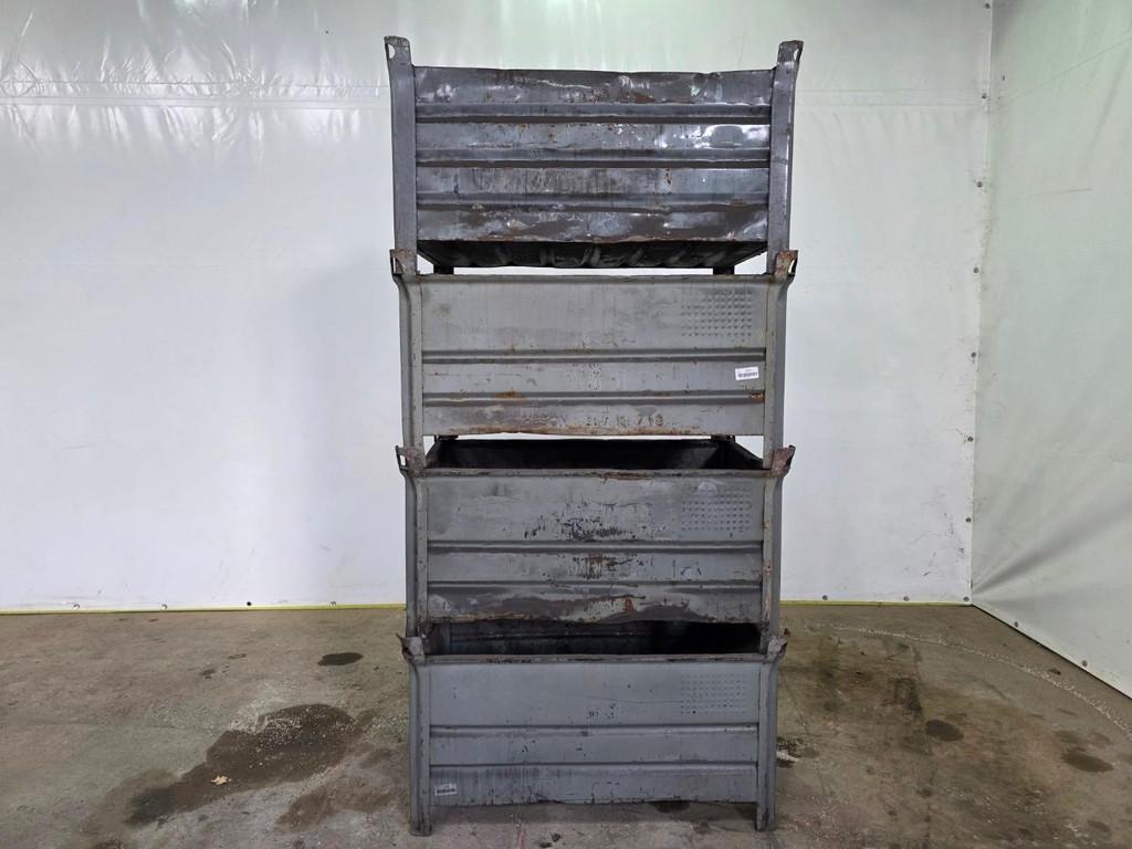 Diversen Stalen stapelbakken Stalen Stapelbakken – Opslagb, Gebruikt