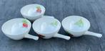 Boch vintage soepkom met handvat (4x), Ophalen, Zo goed als nieuw, Kom(men), Overige stijlen