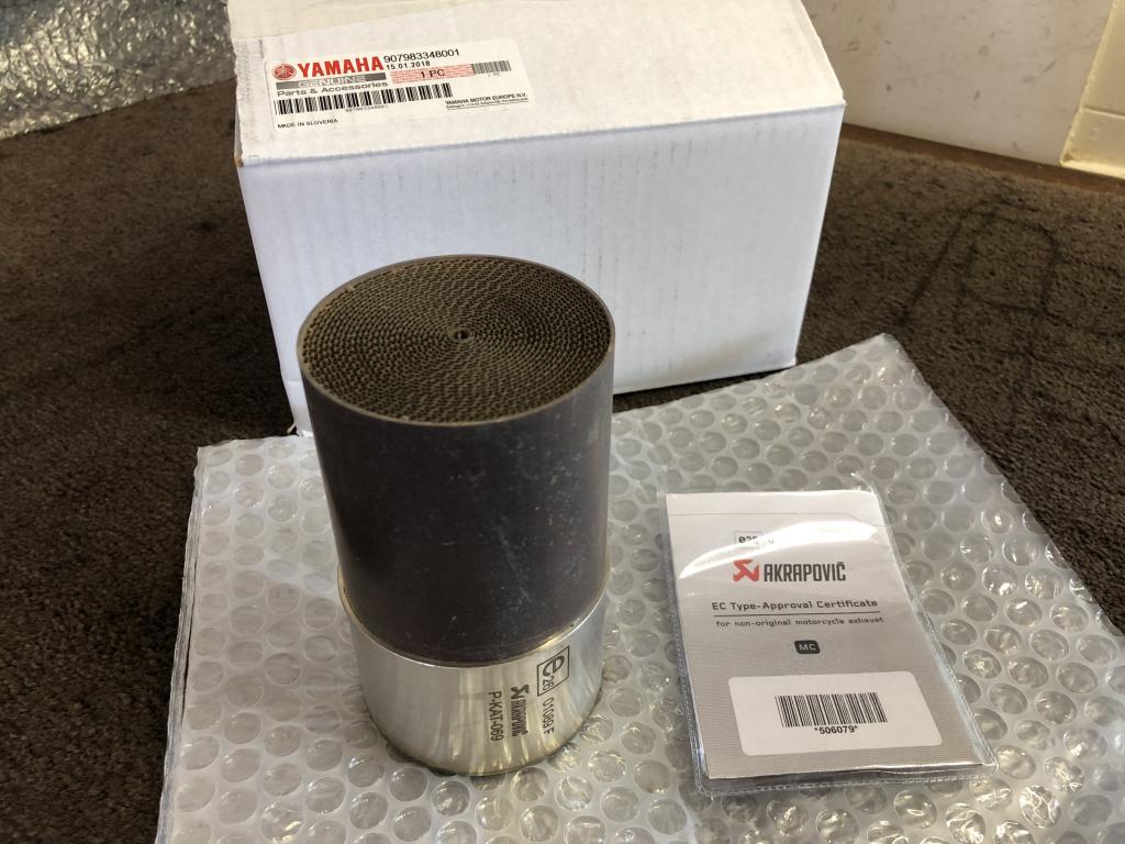 Akrapovic uitlaat katalysator P-KAT-069 X-Max 400 XMax MP3, Verzenden, Nieuw, Info@yamaha-motor.de, 2500 Shingai, Iwata, Shizuoka, 438-8501, JP
