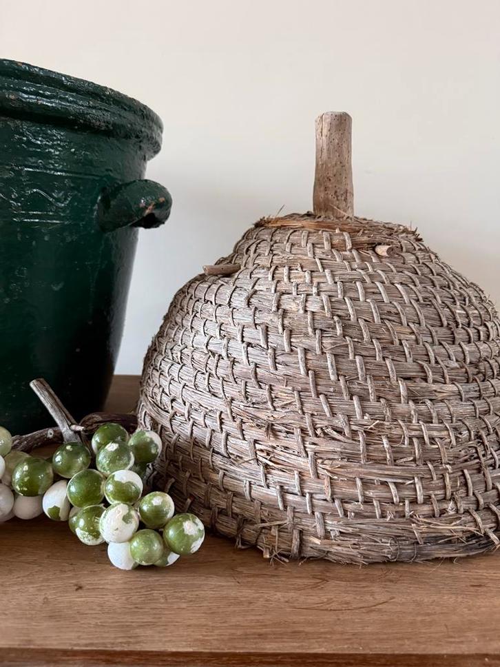 Oude Franse Bijenkorf Decoratie, Antiek en Kunst, Antiek | Woonaccessoires, Ophalen