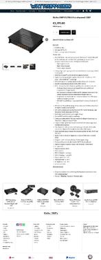 Helix DSP ULTRA S 12 kanaals DSP / Digital Sound Processor, Auto diversen, ., Nieuw, Ophalen of Verzenden, .