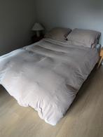Ikea bed met opbergruimte, Huis en Inrichting, Ophalen, Gebruikt, Beige, 140 cm