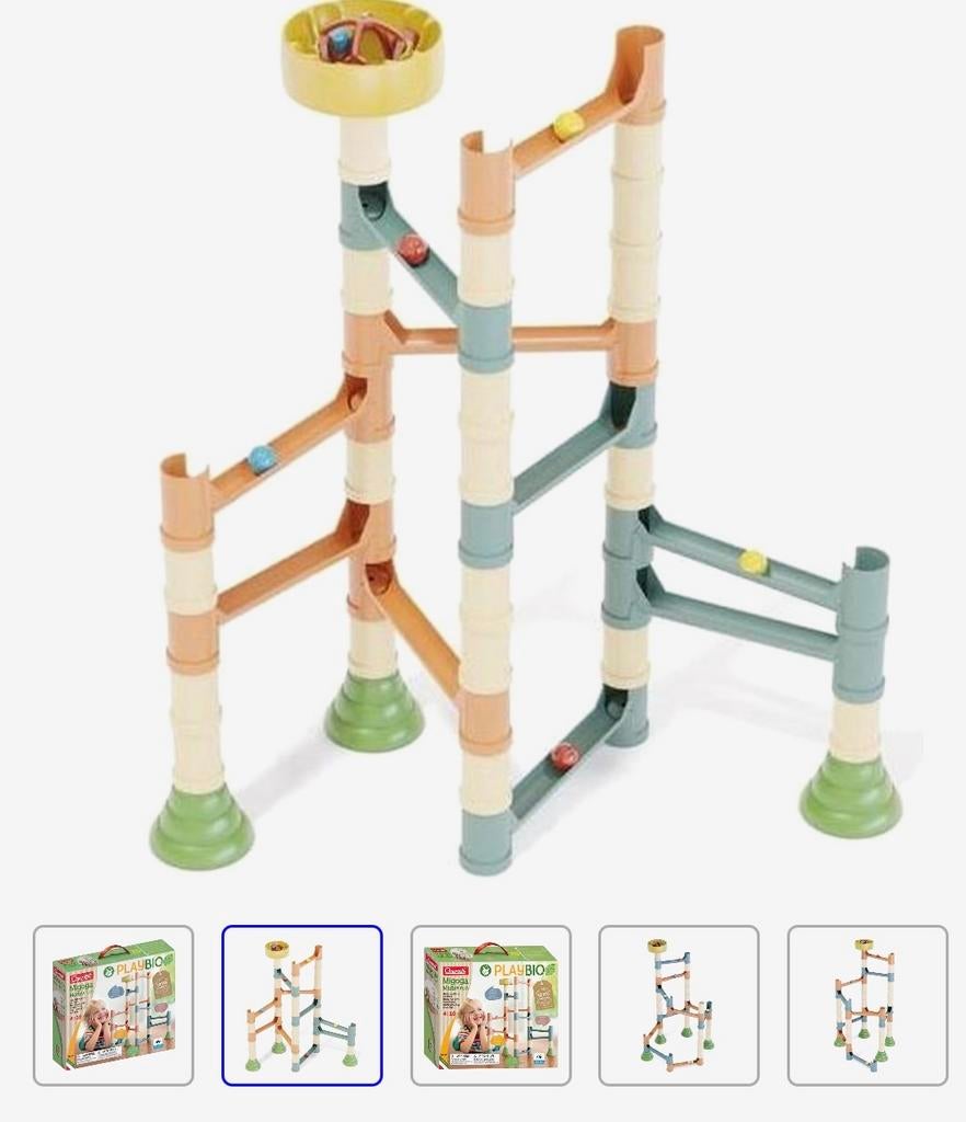 Playbio knikkerbaan, Ophalen of Verzenden, Zo goed als nieuw, Jongen of Meisje