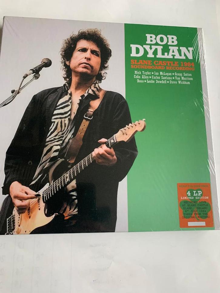 Bob Dylan - Slane Castle 1984 ( 4 lp), Cd's en Dvd's, Vinyl | Rock, Zo goed als nieuw, Poprock, 12 inch, Verzenden