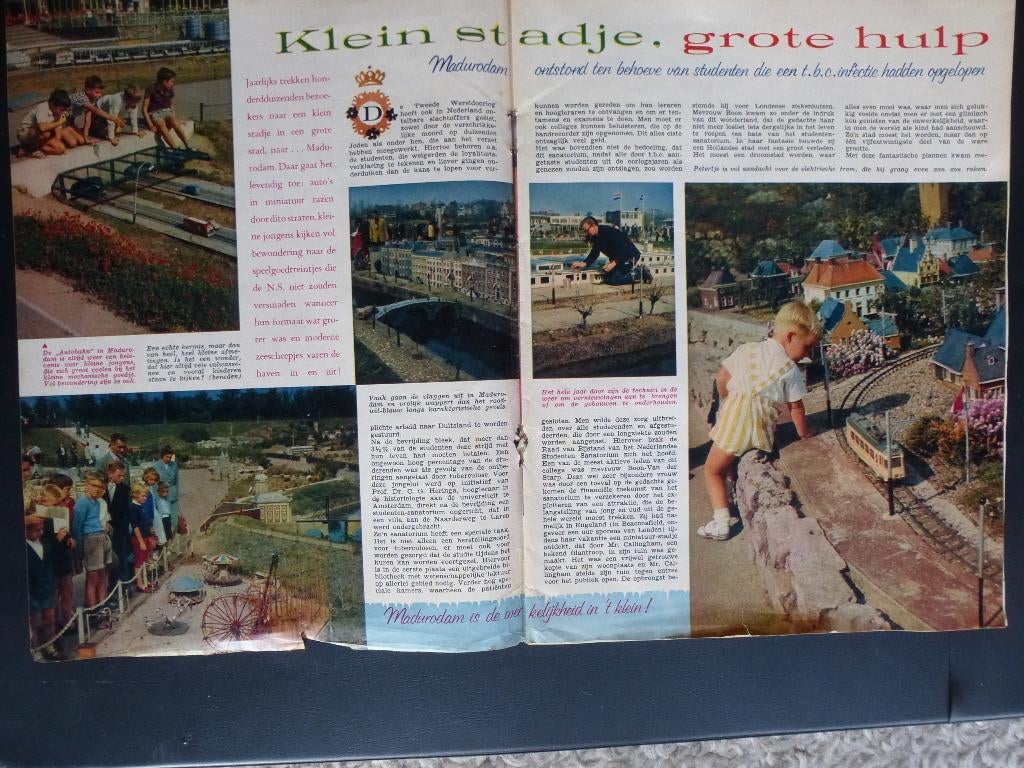 Madurodam, 1952, Ophalen of Verzenden, 1940 tot 1960, Nederland, Tijdschrift