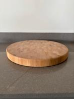 Houten snijplank of borrelplank, 40cm diameter, Huis en Inrichting, Ophalen, Zo goed als nieuw