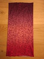 Buff  nekwarmer skimasker origineel roze rood bloemetjes, Overige typen, Ophalen of Verzenden, Zo goed als nieuw, Buff