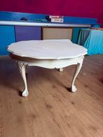 Antieke salontafel met klauwpoten, Ophalen, 50 tot 100 cm, Rond, 50 tot 100 cm