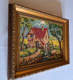 Barok goud kleur houten schilderij foto lijst watermolen, Verzenden, Hout, Minder dan 50 cm, Minder dan 50 cm