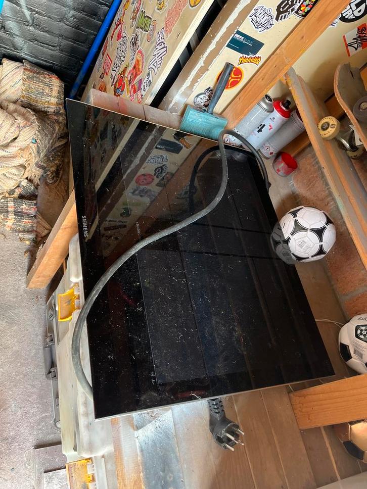 Siemens studioLine inductie kookplaat - Defect, Witgoed en Apparatuur, Kookplaten, Niet werkend, Inbouw, Inductie, 4 kookzones