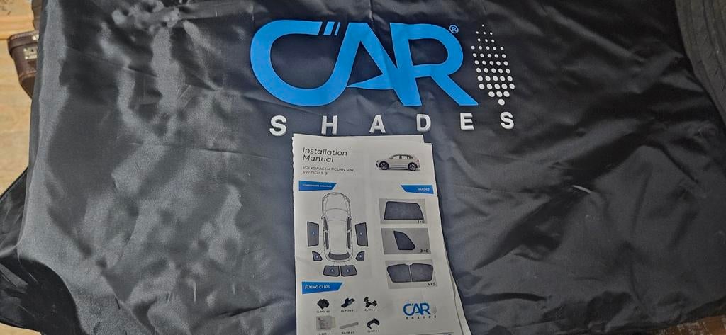 Carshades zonneschermen VW Tiguan 2016-2022, Ophalen