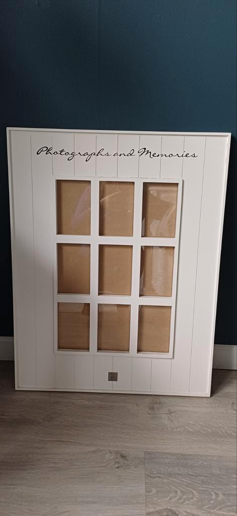 Riviera Maison fotolijst voor 9 foto's., Audio, Tv en Foto, Fotografie | Fotolijsten, Ophalen