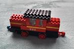 Lego trein 12 Volt blauwe rails locomotief (set 723)  (2), Ophalen of Verzenden, Gebruikt, Complete set, Lego