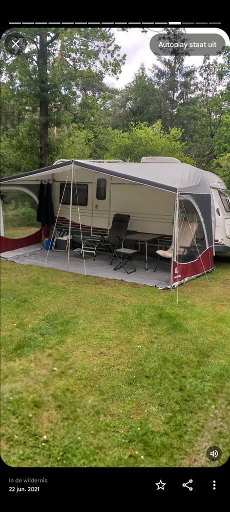 Walker Weekender luifel 885 – aluminium frame compleet., Ophalen, Zo goed als nieuw