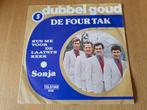 De Four Tak - Kus me voor laatste keer/Sonja ( Telstar ), Ophalen of Verzenden, Zo goed als nieuw, Overige formaten, Levenslied of Smartlap