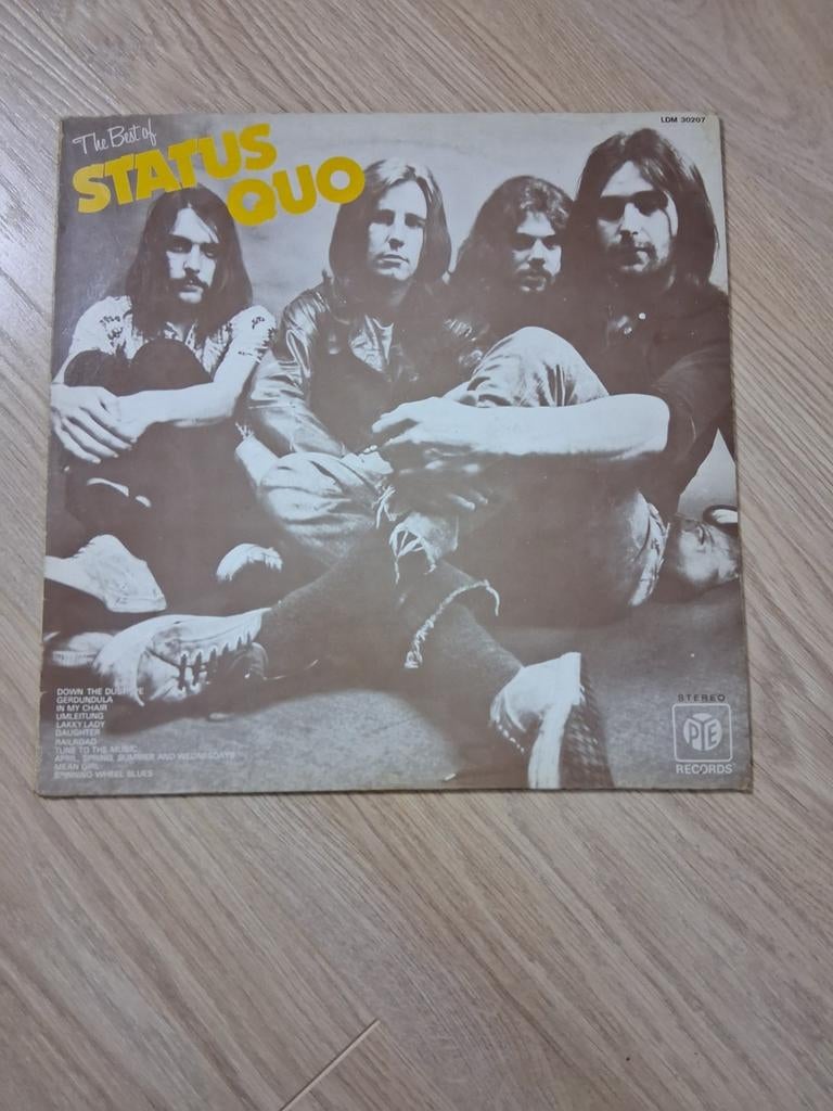 The Best of Status Quo LP, Ophalen of Verzenden, Gebruikt, 12 inch, Poprock