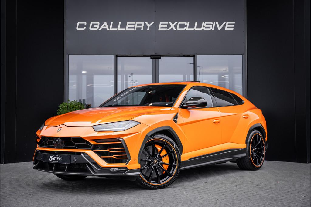 Lamborghini Urus Graphite Capsule 4.0 V8 - Dealeronderhouden, Auto's, Lamborghini, Automaat, Urus, Gebruikt, Overige kleuren