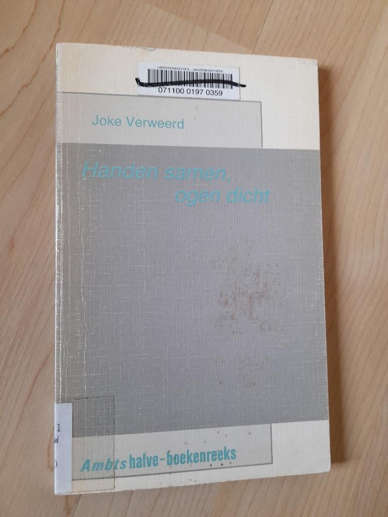 HANDEN SAMEN OGEN DICHT Joke Verweerd Bidden met kinderen, Ophalen of Verzenden, Gelezen