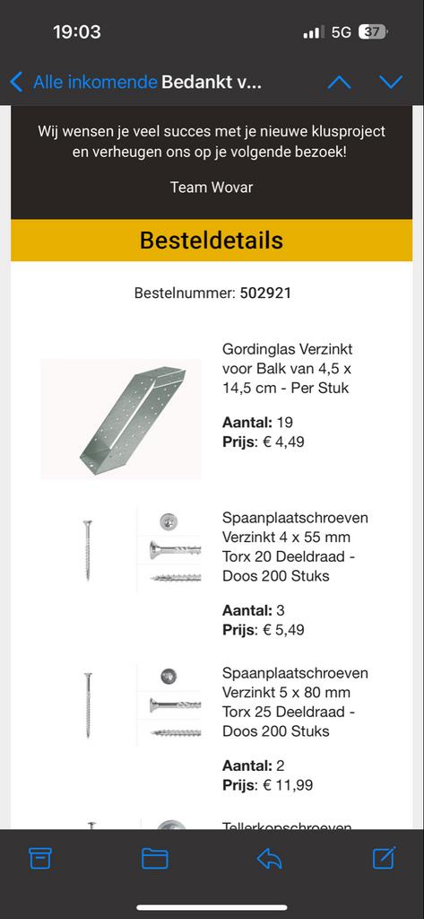 Balkverlengers / Gordinglas Verzinkt voor Balk 4,5 x 14,5 cm, Ophalen, Gebruikt, 100 tot 250 mm, Overige typen
