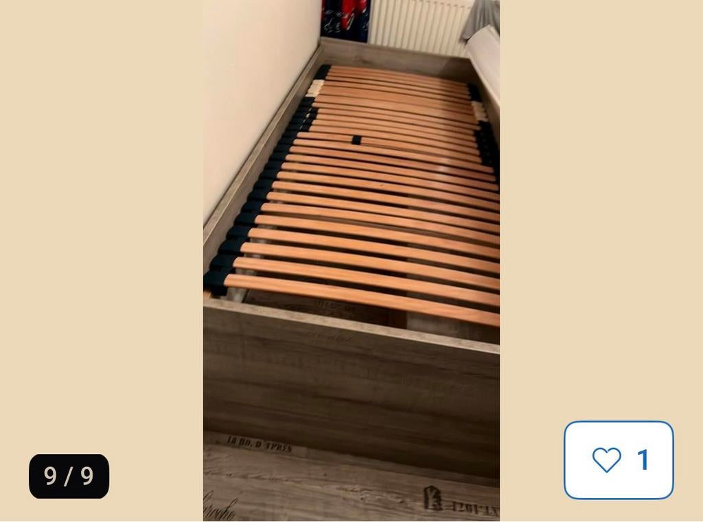 Beter Bed Kajuitbed Pep 90x200 – Met Lades – Nieuw €349, Ophalen, 90 cm, Eenpersoons, Wit