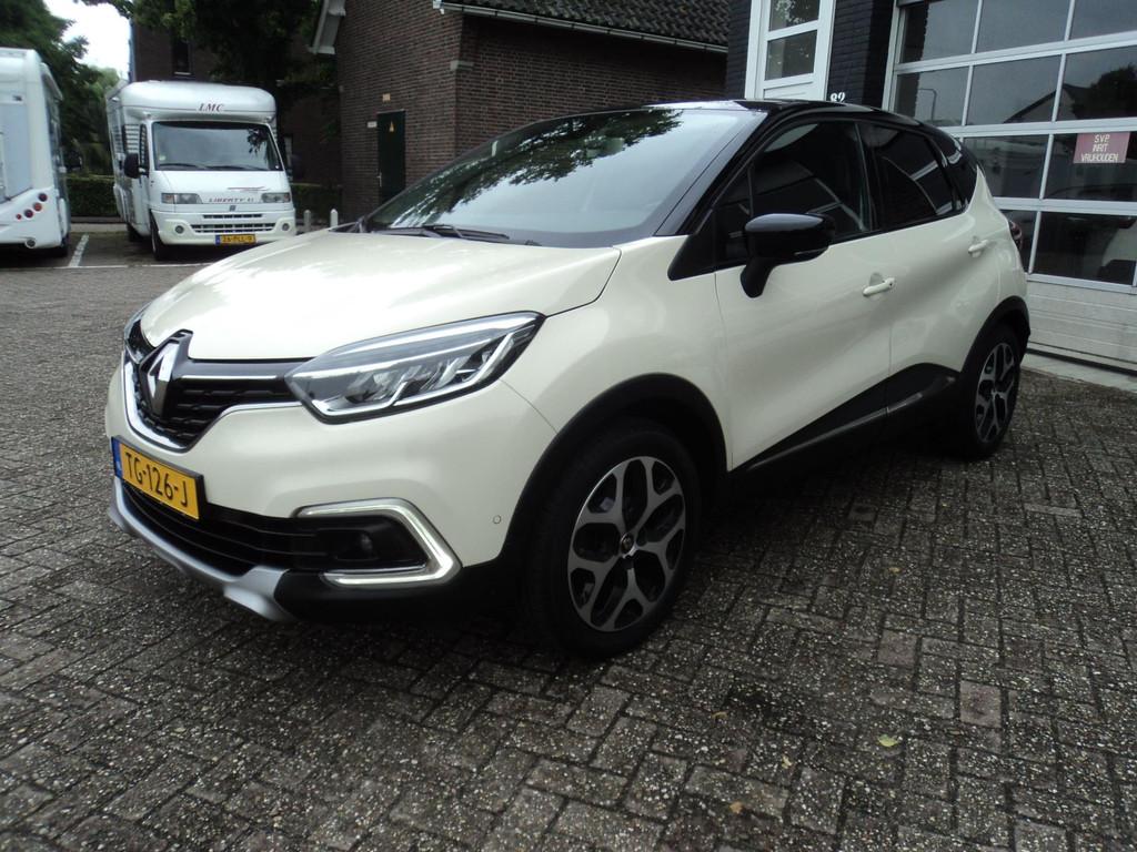 Renault Captur 0.9 TCe Intens Camera Trekhaak, Auto's, Renault, Voorwielaandrijving, 898 cc, Stof, Gebruikt