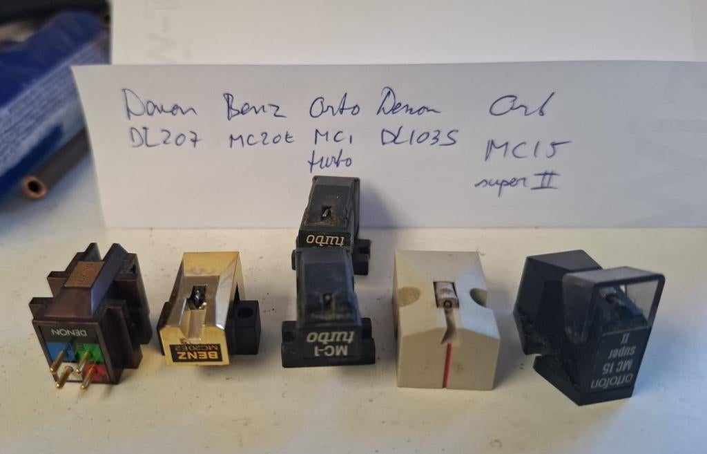 Denon DL Benz Micro MC Ortofon MC element moving coil, Ophalen of Verzenden, Gebruikt, Platenspeler-onderdeel, Dual