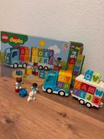 LEGO Duplo Mijn Eerste ABC-Vrachtwagen 10915, Ophalen of Verzenden, Zo goed als nieuw, Complete set, Duplo