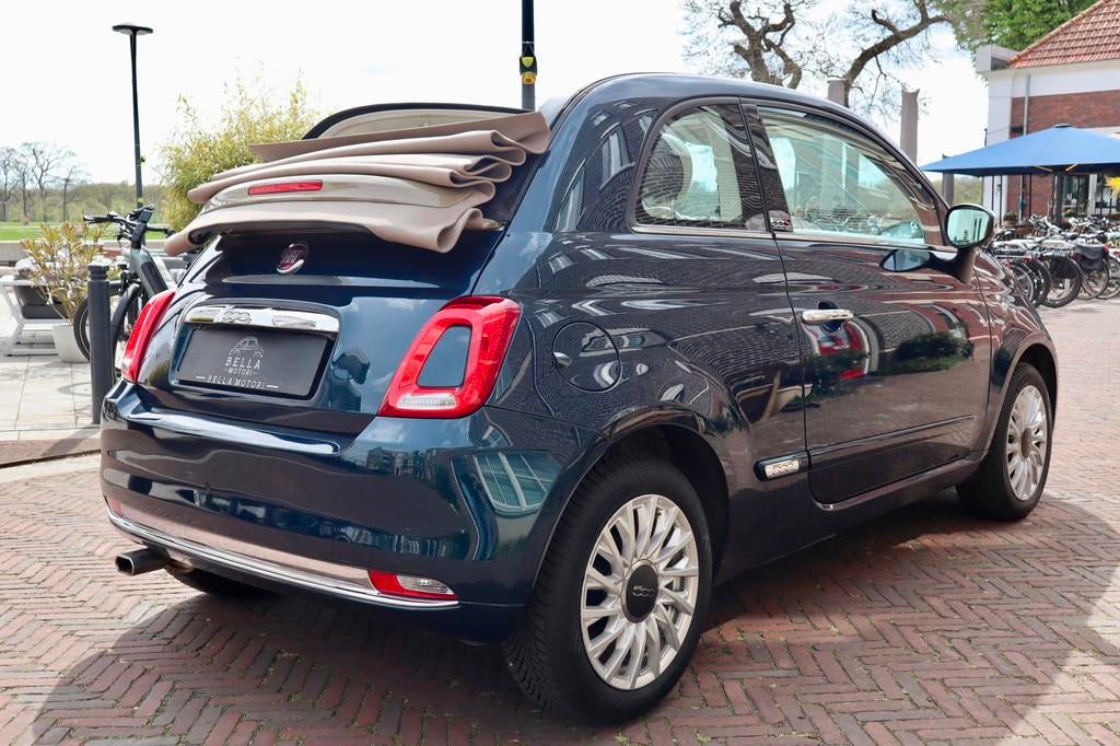 Fiat 500 C 1.2 Lounge | Cabrio | Navigatie | Parkeersensoren, Voorwielaandrijving, Parkeersensor, Gebruikt, 4 cilinders