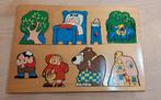 Houten puzzel - Roodkapje, Gebruikt, Ophalen of Verzenden, Van hout, Minder dan 10 stukjes