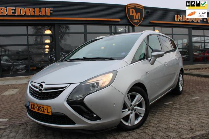 Opel Zafira Tourer 1.4 Blitz | 7 Pers | Stoelvrwrmng | Navi, Auto's, Opel, Bedrijf, Te koop, Zafira, ABS, Achteruitrijcamera, Airbags