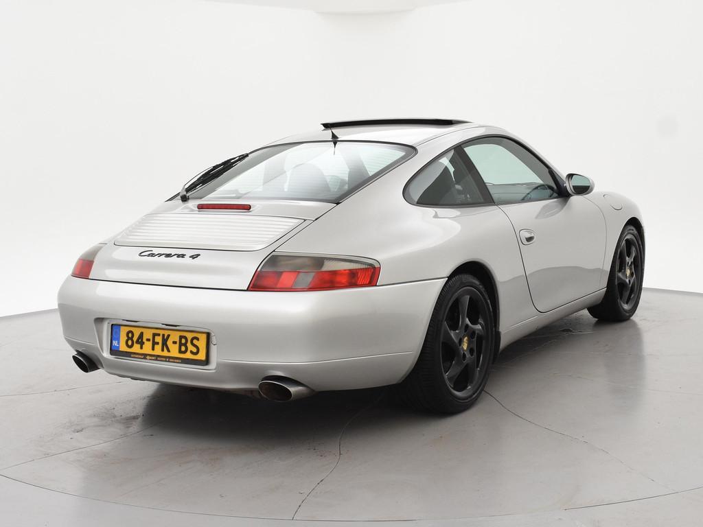 Porsche 911 COUPÉ 3.4 CARRERA 4 AUT. ORIGINEEL NEDERLANDS |, Auto's, Gebruikt, Zwart, 4 stoelen, Vierwielaandrijving